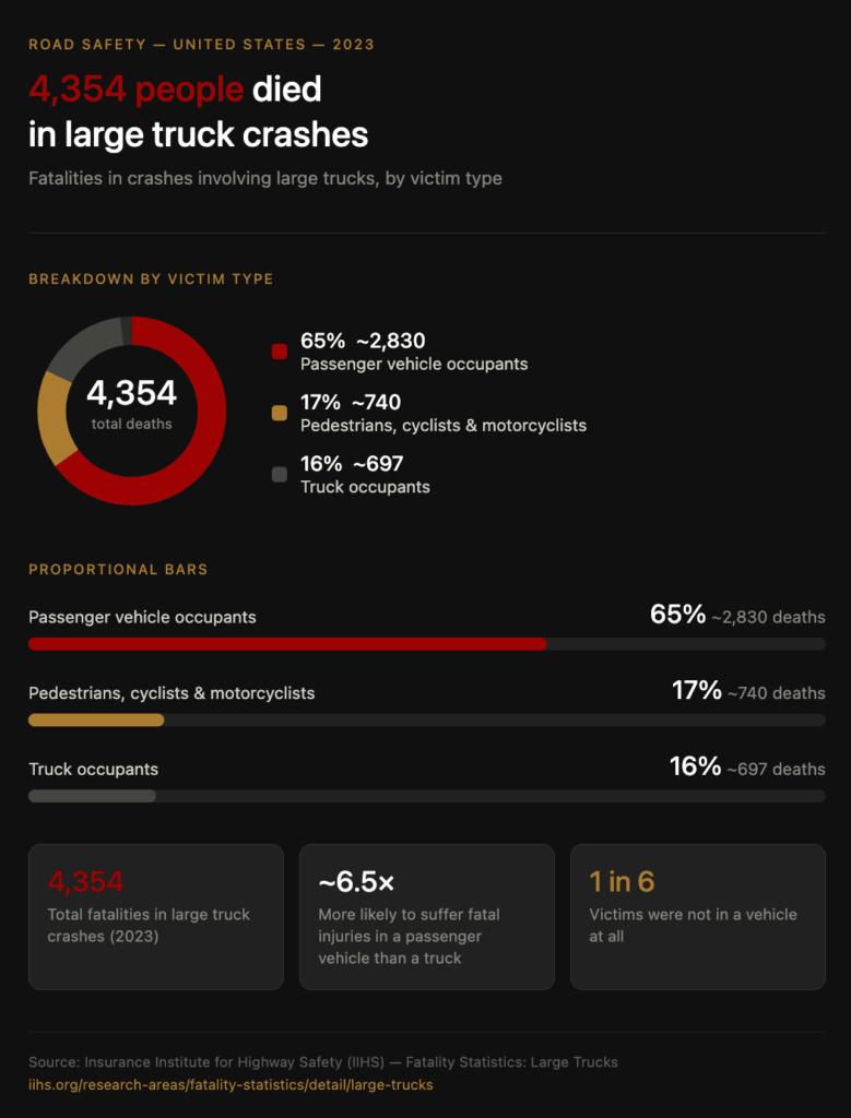 2023 Fatal Truck Crash Statistics 